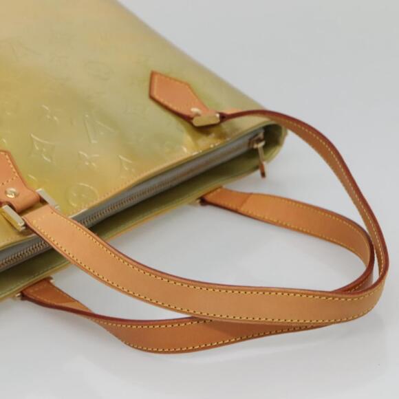 LOUIS VUITTON Monogram Vernis Houston Hand Bag Gris M91053 - Picture 7 of 13